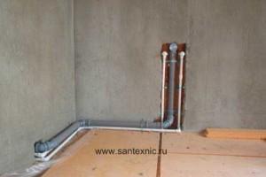 How to properly install sewerage in a private house