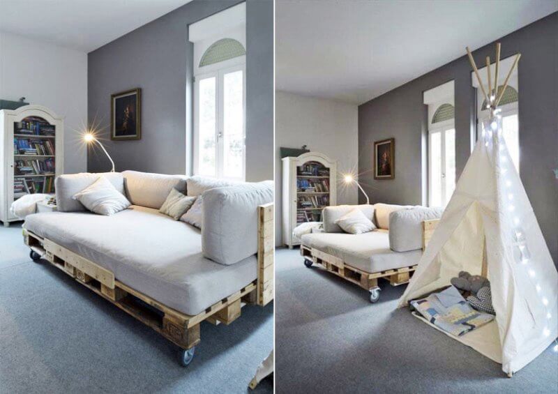 Cara Membuat Sofa Dari Palet Dengan Tangan Anda Sendiri Cara Membuat Sofa Dari Palet Dengan